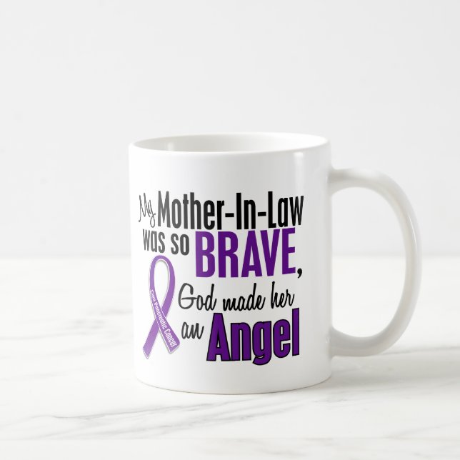 Mug Ma belle-mère est un Cancer pancréatique d'ange (Droite)