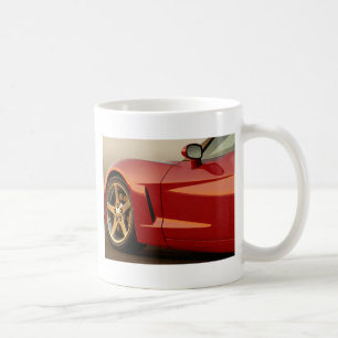 Mug Ma Corvette rouge