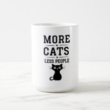 ma devise : plus de chats moins de gens