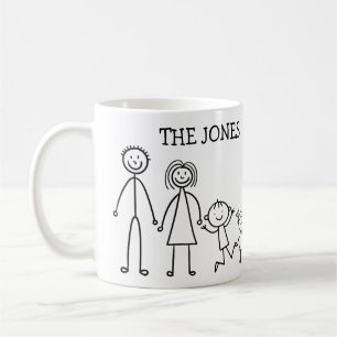 Mug Ma famille de figurines