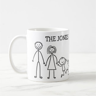 Mug Ma famille de figurines