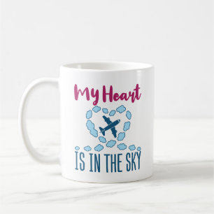 Mug Ma Femme Pilote Est Dans Le Ciel