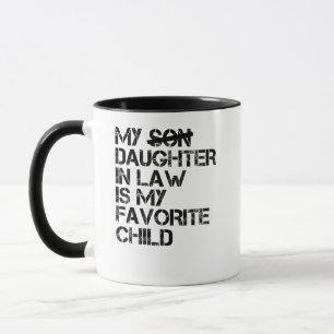 Mug Ma Fille En Droit Est Mon Enfant Préféré