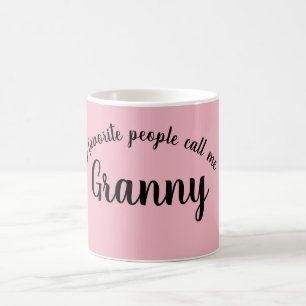 Mug ma grand-maman préférée de personnes