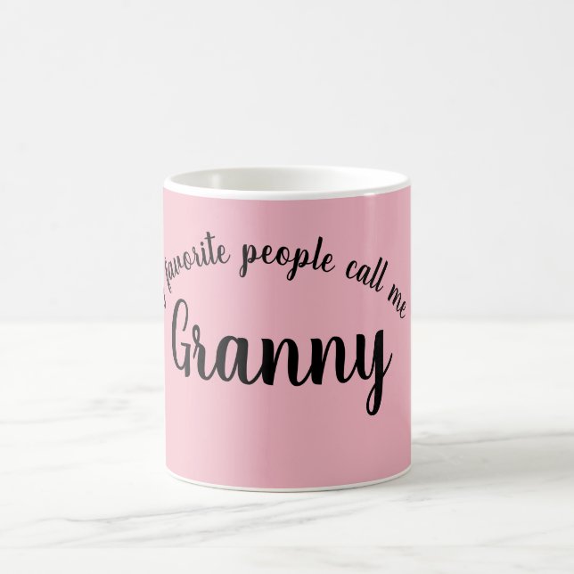 Mug ma grand-maman préférée de personnes (Centre)