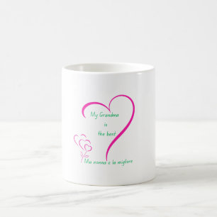 Mug Ma grand-mère est la meilleure – Hommage cœur bili