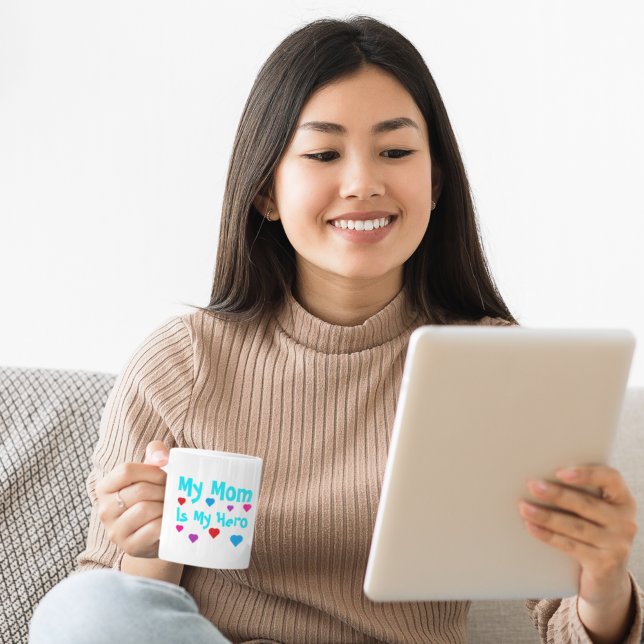 Mug Ma Mère Est Mon Héros (Créateur téléchargé)