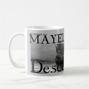 Mug Ma mère est une descendante de fleur printanière