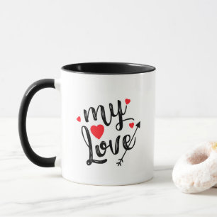 Mug ma photo de coutume d'amour