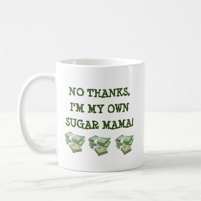Mug Ma propre maman du sucre (Gauche)