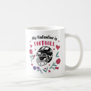 Mug Ma Saint Valentin est Carte de visite de football