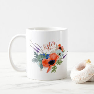Mug Ma Soeur Mon Ami Dit Fleurs