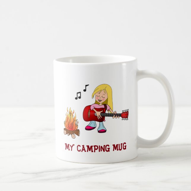 Mug Ma Tasse-Fille de camping (Droite)