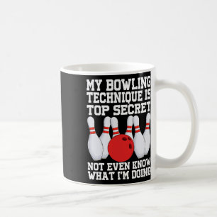 Mug Ma Technique De Bowling Est Secret Drôle Bowling B