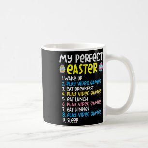 Mug Ma vidéo de jeu de Pâques parfaite Funny Gamer Boy