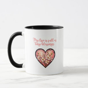 Mug Ma vie est pleine de petites bénédictions concepti