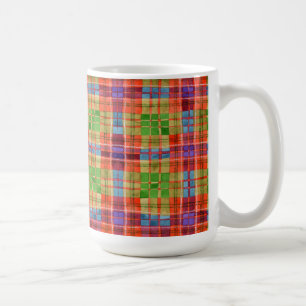 MUG MAC RAE TARTAN BLANC HAUT