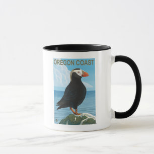 Mug Macareux tufté de côte de l'Orégon