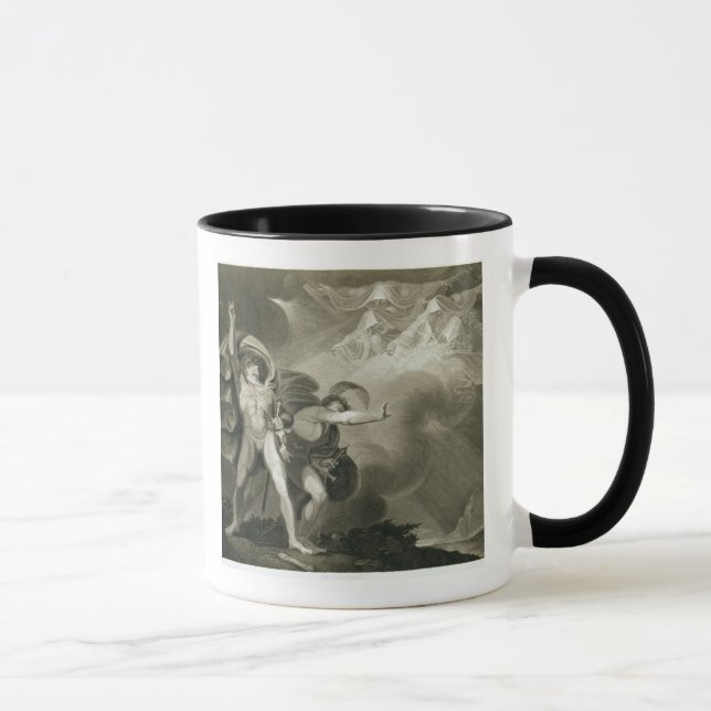 Mug Macbeth, Banquo et les trois sorcières sur la (Droite)
