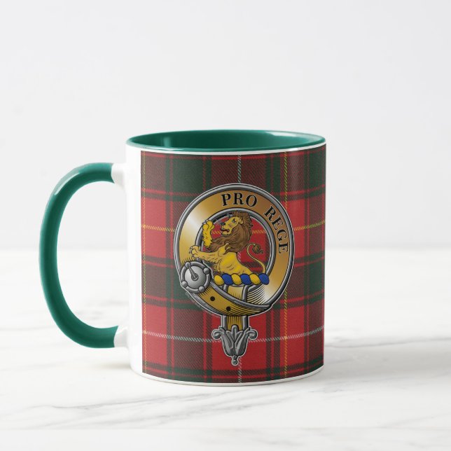 Mug MacFie Tartan & Badge (Gauche)