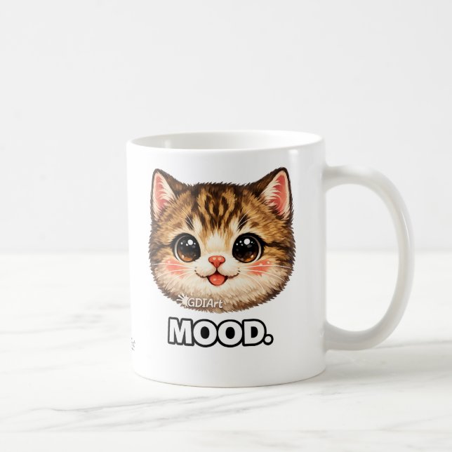 MUG - Mach dir keine Sorgen, sei glücklich! Kaffeetasse (Rechts)