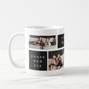 Mug Machine à écrire moderne Christmas 4 Photo Colla