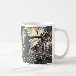 Mug Machines futuristes Sci Fi de science-fiction vint
