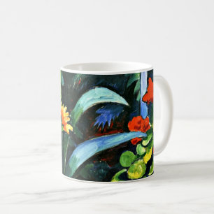 Mug Macke - Fleurs dans le jardin