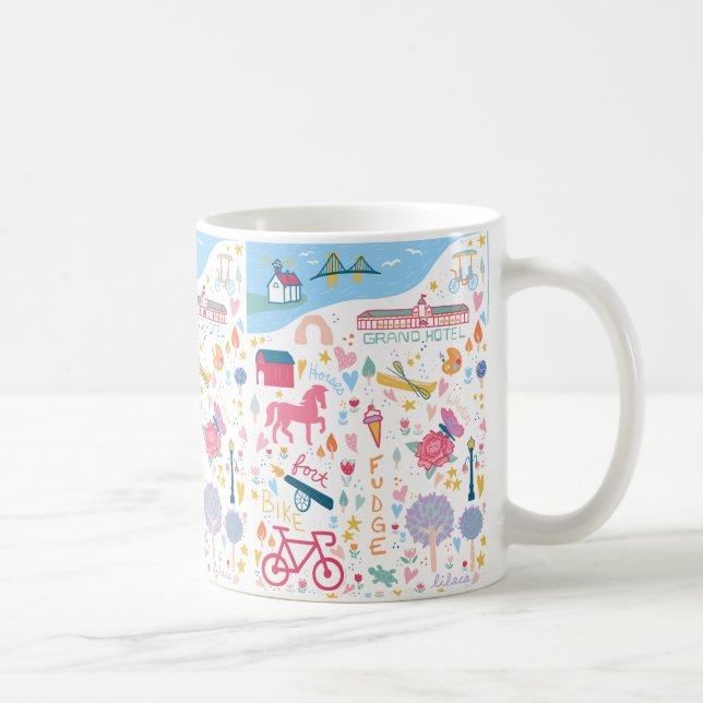 Mug Mackinac Island Michigan Choses favorites (Droite)