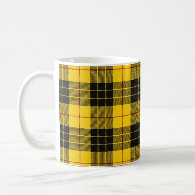 Mug MacLeod Clan écossais Tartan Plaid Plus petit (Gauche)