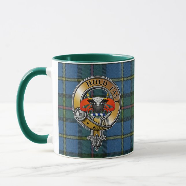 Mug MacLeod Tartan & Badge (Gauche)