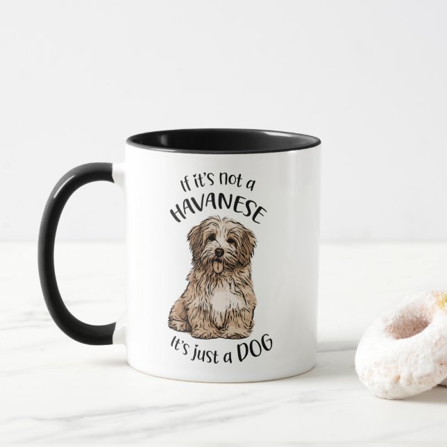 Mug Mad à propos de Havanais (Avec donut)