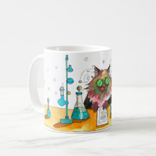 Mug Mad Scientist Chat Mug, Cadeau Pour Les Scientifiq