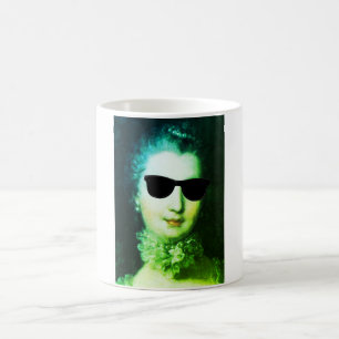 Mug 'Madame de Pompadour with sunglass crazy