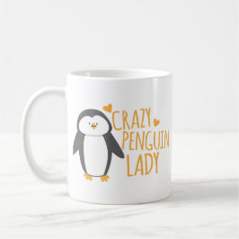 Mug Madame folle de pingouin