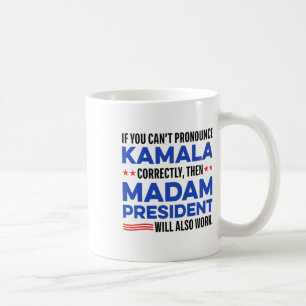 Mug Madame Harris Président 2024 Dire Pour Les Hommes