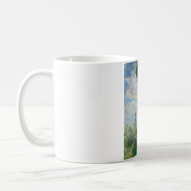 Mug Madame Monet and Her Son by Claude Monet (Gauche)