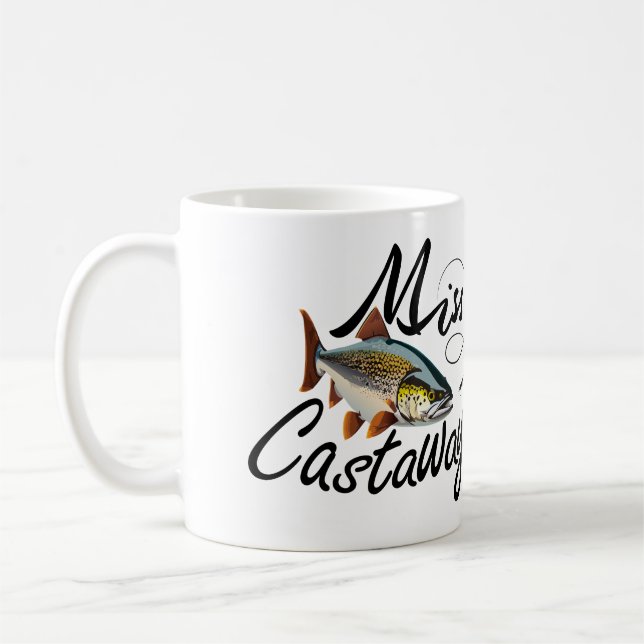 Mug Mademoiselle Castaway Rainbow Trout (Gauche)