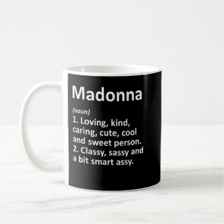 Mug MADONNA Définition Personnalized Funny Birthda