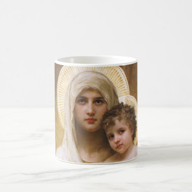 Mug Madonna des Roses par Bouguereau (Centre)