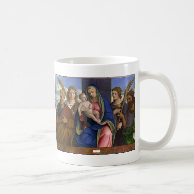 Mug Madonna et enfant avec des saints (Droite)