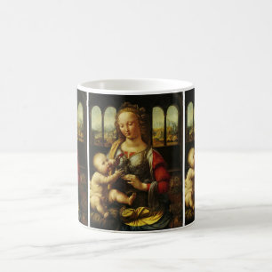 Mug Madonna of the Carnation by Leonardo da Vinci