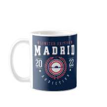 Madrid Espagne City Voyageur Sports Style Marine