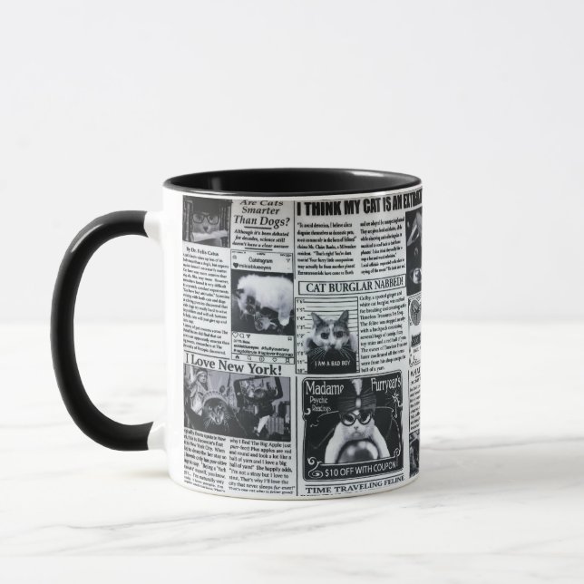 Mug Magazine de chats (Gauche)