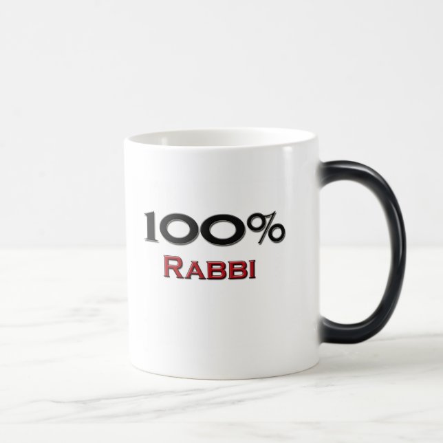 Mug Magic 100 pour cent Rabbin (Droite)