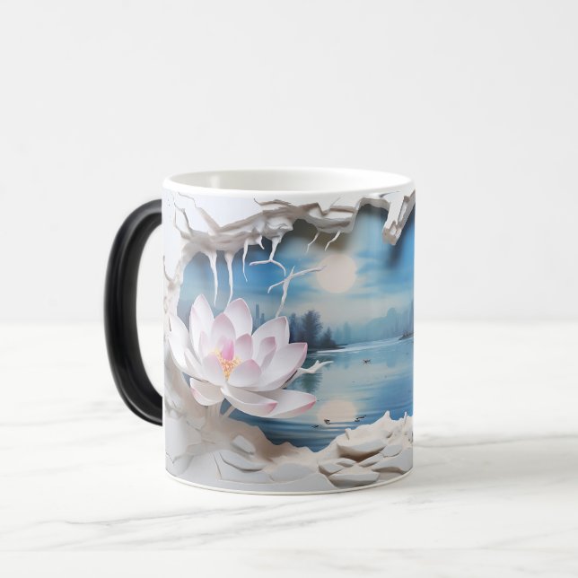 Mug Magic 3D Landscape Verwandlungstasse (Vorderseite Links)