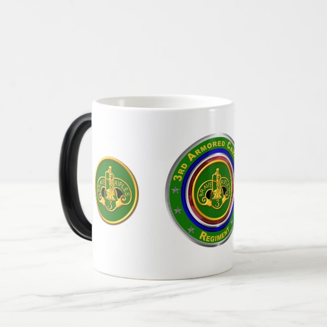 Mug Magic 3e régiment de cavalerie blindée (Devant gauche)