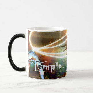 Mug Magic 5ème Noir du feu Mug2 de dimension/Morphing