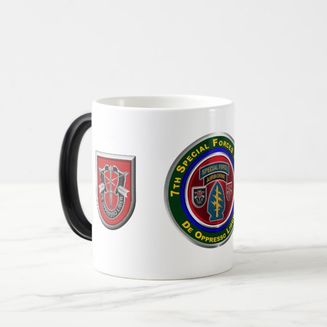 Mug Magic 7e Groupe des forces spéciales aéroporté (Devant gauche)