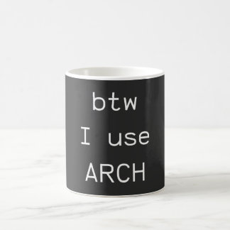Mug Magic A propos... J'utilise Arch Linux